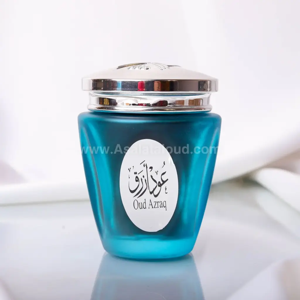 بخور عود أزرق الأصلي من ألماس - oud azrak bakhoor