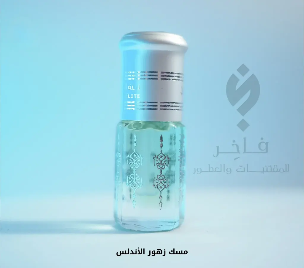 مسك زهور الأندلس 3مل النخبة للعود - Musk Zuhour Al-Andalus 3ml Al Nokhba For Oud