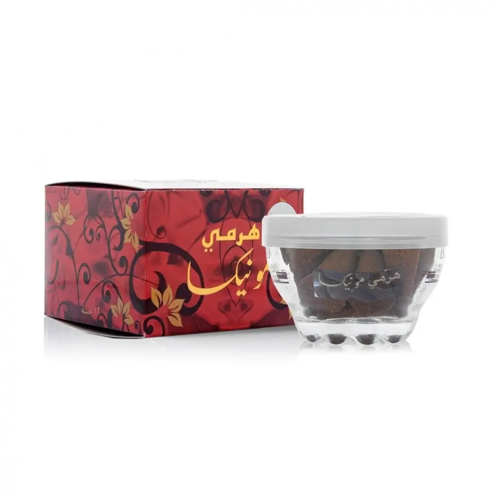 بخور هرمي مونيكا بانافع 12 قطعة - Bakhoor monica banafa 12 pieces