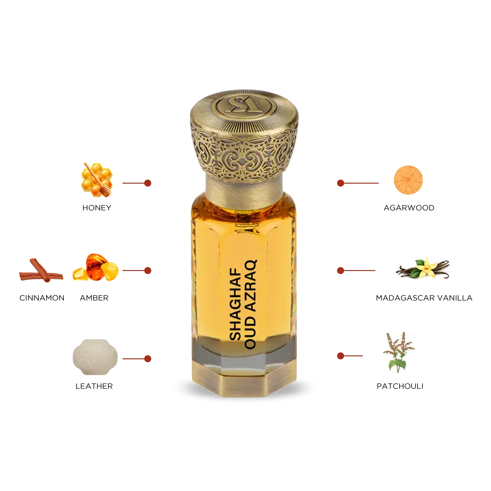 شغف عود أزرق Shaghaf Oud Azrak 12ml