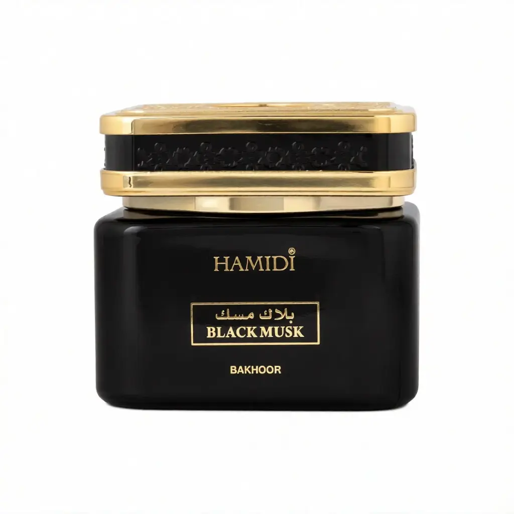 Bakhoor Black Musk - بخور ناتشورال برائحة المسك اسود من حامدي - 50 جرام