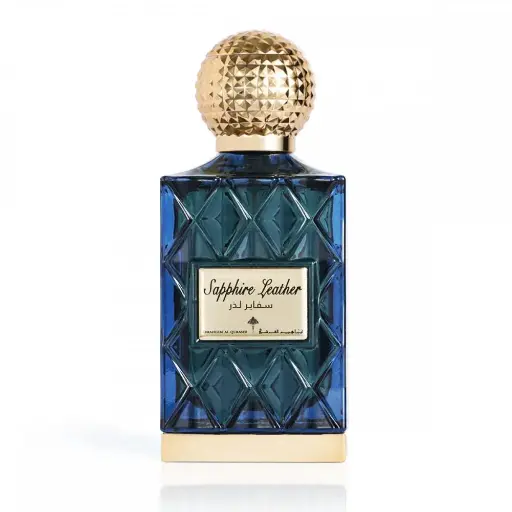 عطر سفاير لذر -75مل- Sapphire Leather من إبراهيم القرشي