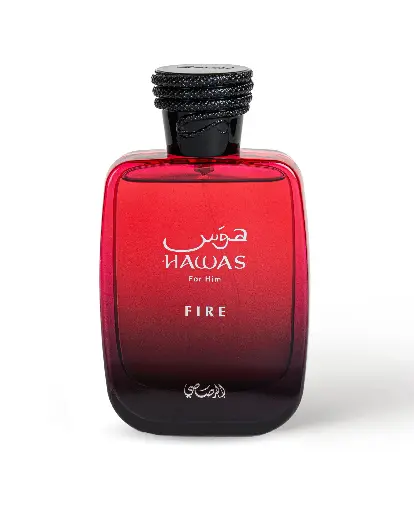 عطر هوس فاير 10مل -تقسيم- Hawas Fire من Rasasi