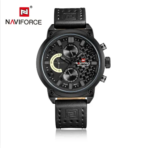 NaviForce NF9068 Fashion Watch Waterproof Quartz - ساعة فخمة من نافي فورس مضادة للماء كوارتز