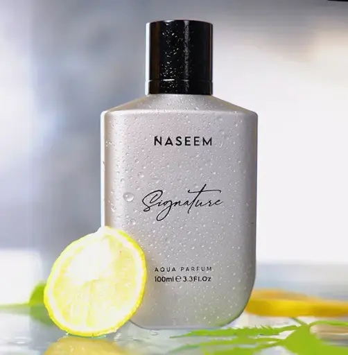 عطر سيغنتشر سيلفر 100مل - Signature Silver من Naseem (dupe Allure Edition Blanche)