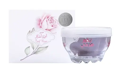 بخور هرمي الورد الطائفي بانافع 12 قطعة - Bakhoor Ward Taeefi banafa 12 pieces