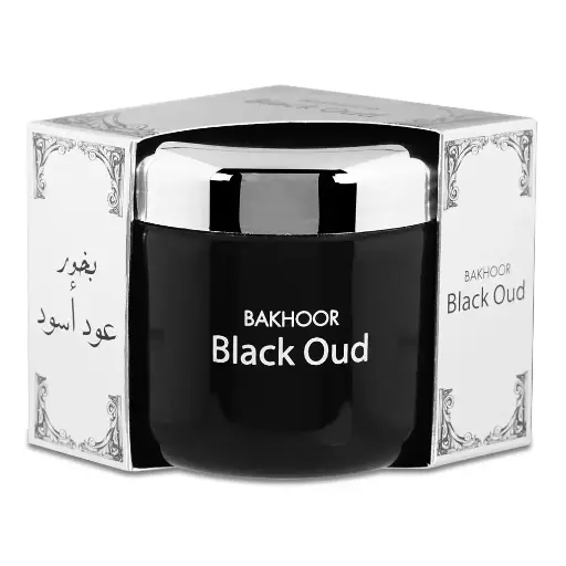 Black oud Bakhoor 70g البخور الأسود حامدي