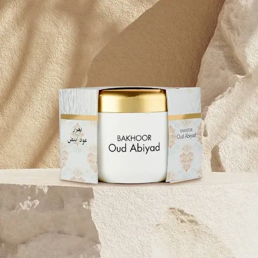 بخور عود ابيض من حامدي - 70جرام Bakhoor Oud Abyad Hamidi