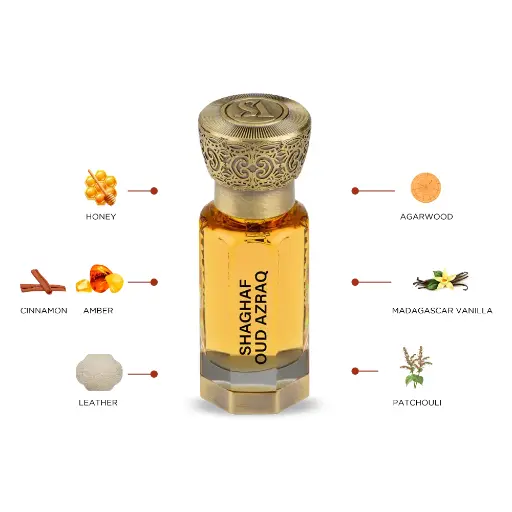 شغف عود أزرق Shaghaf Oud Azrak 12ml