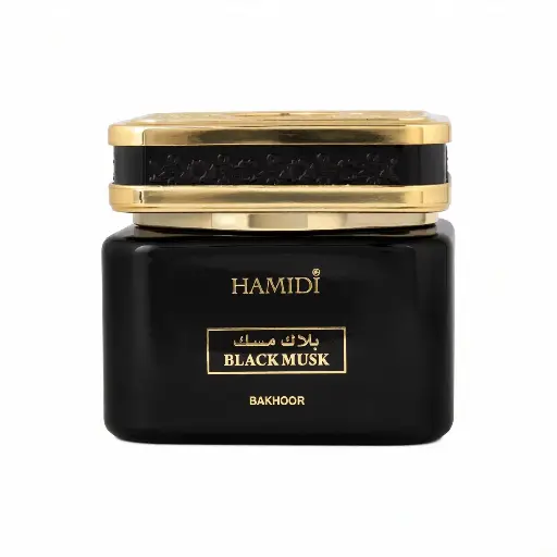 Bakhoor Black Musk - بخور ناتشورال برائحة المسك اسود من حامدي - 50 جرام